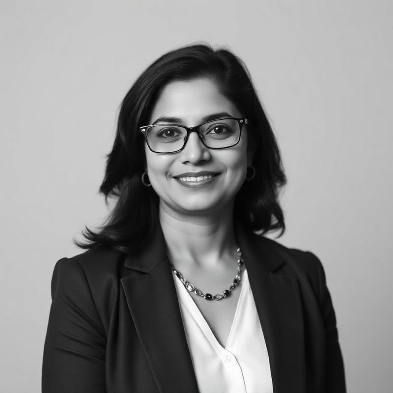 Portrait of Priyanka, a research persona